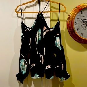 NWOT 1 State drop cold shoulder top